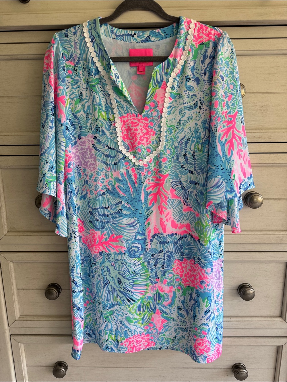 Lilly Pulitzer Delancey Sink or Swim Mini Dress SZ Small